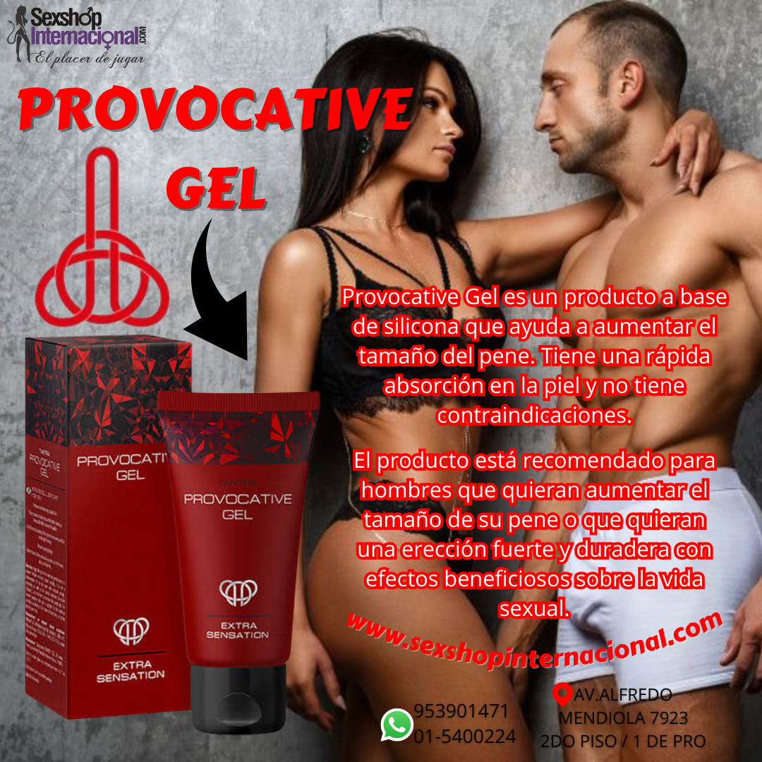 PROVOCATIVE GEL AGRANDADOR DE PENE